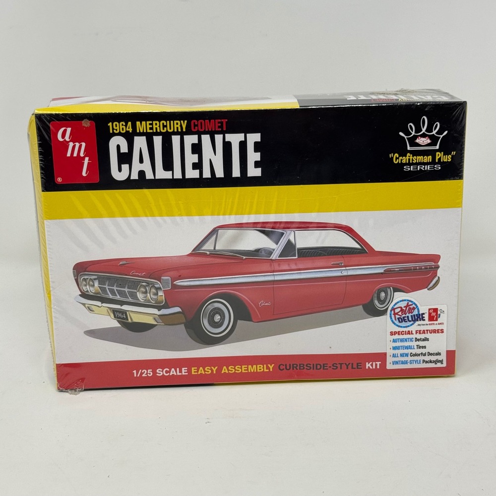 AMT 1964 Mercury Comet Caliente 1/25 Scale Model Kit Craftsman Plus AMT1334/12